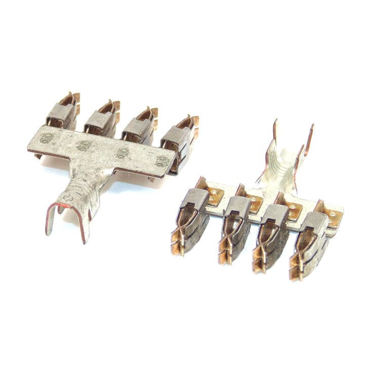 Factory Custom Car Automotive Electrical Brass Battery Splice Charging Connector Terminal Block