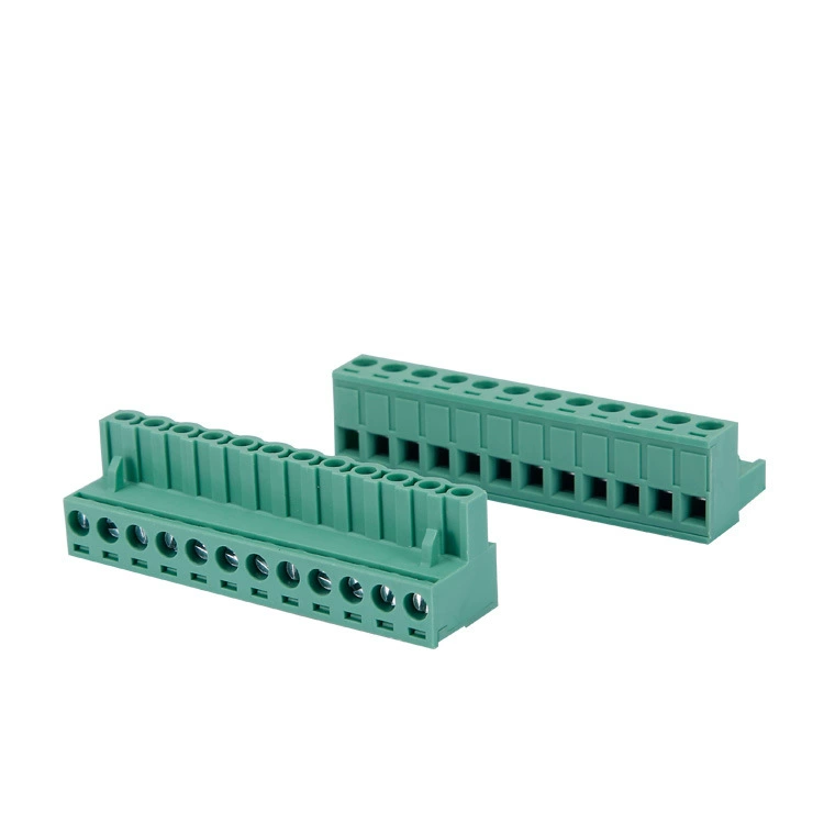 Phoenix terminal5.08MM pitch 2P-24P300V 15A Connector and welding pin Pluggable PCB terminal