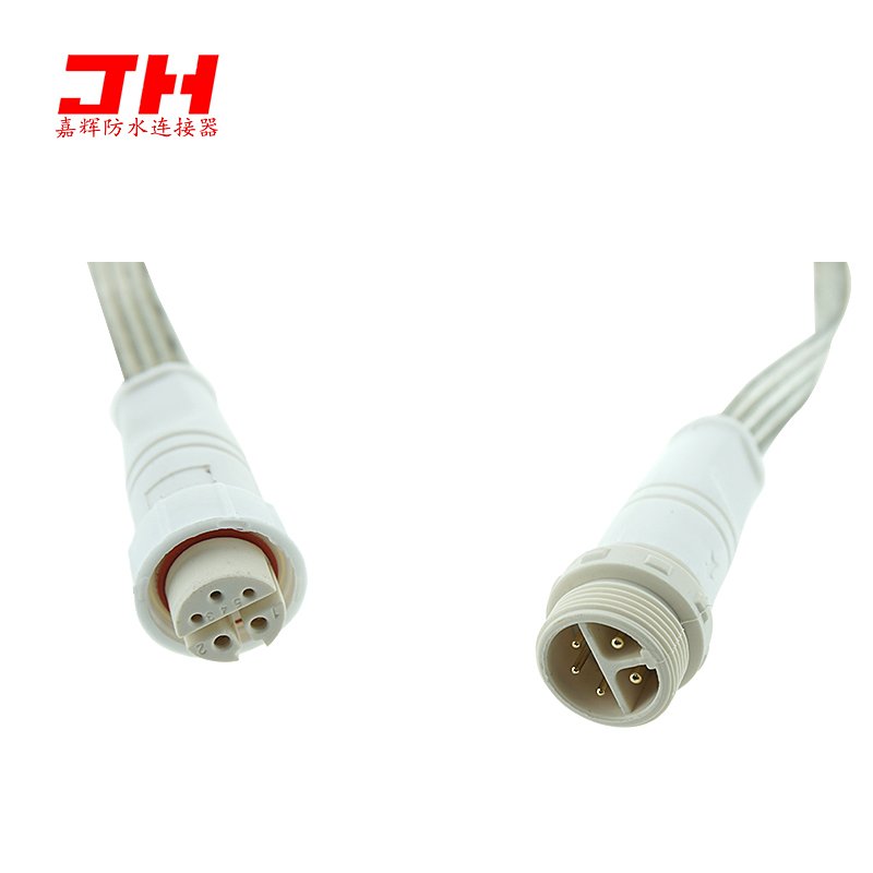 m8 m12 m16 m23 connector 2 3 4 5 6 8 12 pin IP68 waterproof panel mount wire adapter Male Female Intelligent Plug LED connector