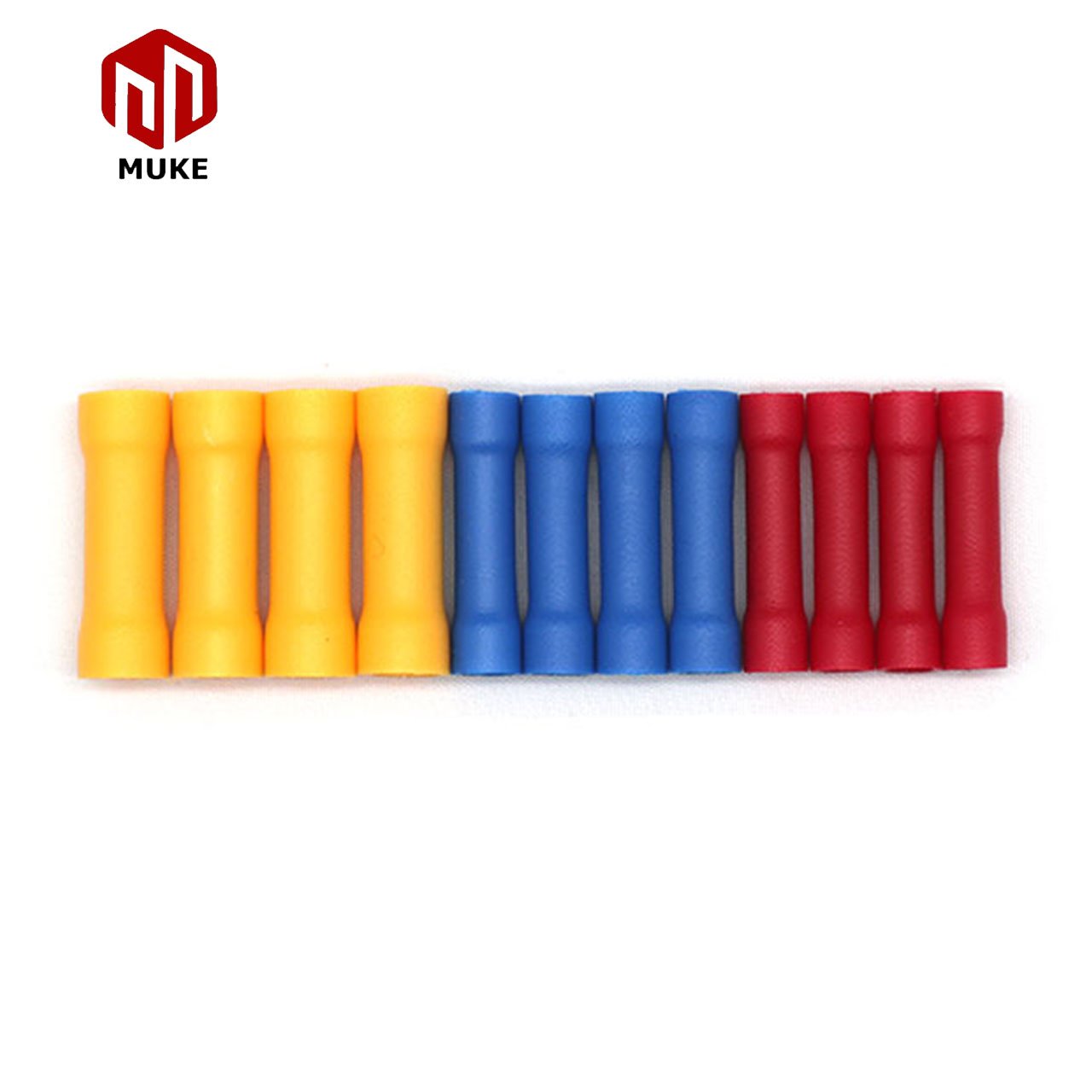 100pcs BV Insulated Wire Electrical Connectors - Butt/ring/spade/quick Disconnect - Crimp Terminals Connectors Assortment Kit