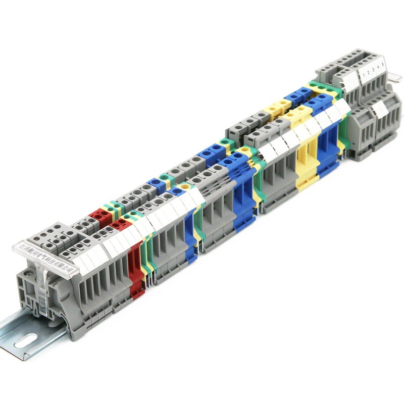 RUK Feed-through Terminal Block RUK 35N Din Rail Terminal Block connector 35mm U/L Approved