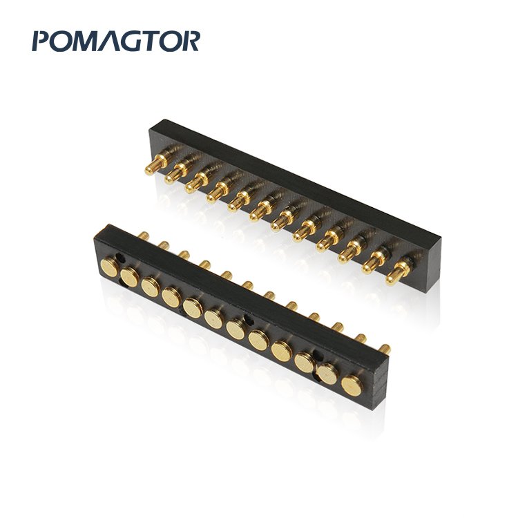 12PIN Spring Loaded pogo pin Connectors double row