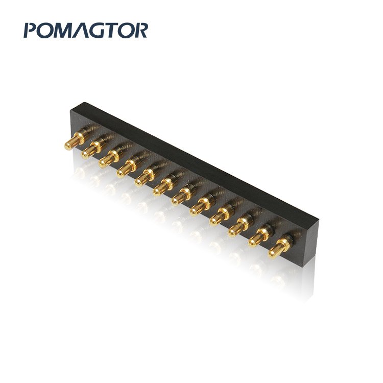 12PIN Spring Loaded pogo pin Connectors double row