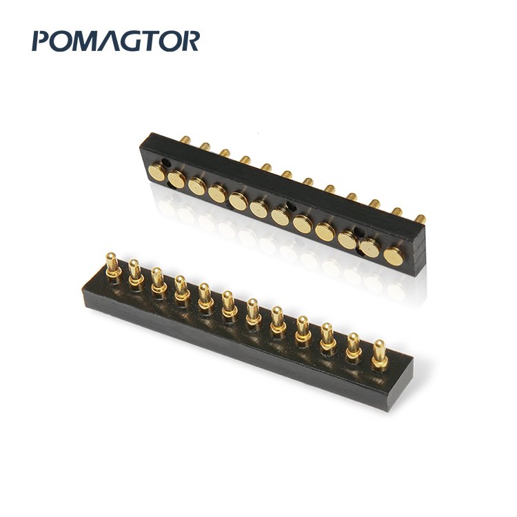 12PIN Spring Loaded pogo pin Connectors double row