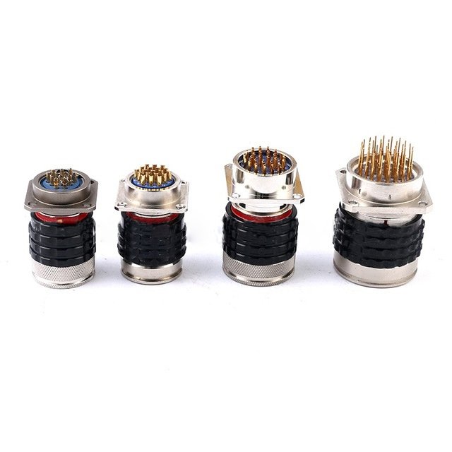 Manufacturers supply ECTA series 26pin connector Plugs and Receptacles Circular motor plug connectors Tail welding cables