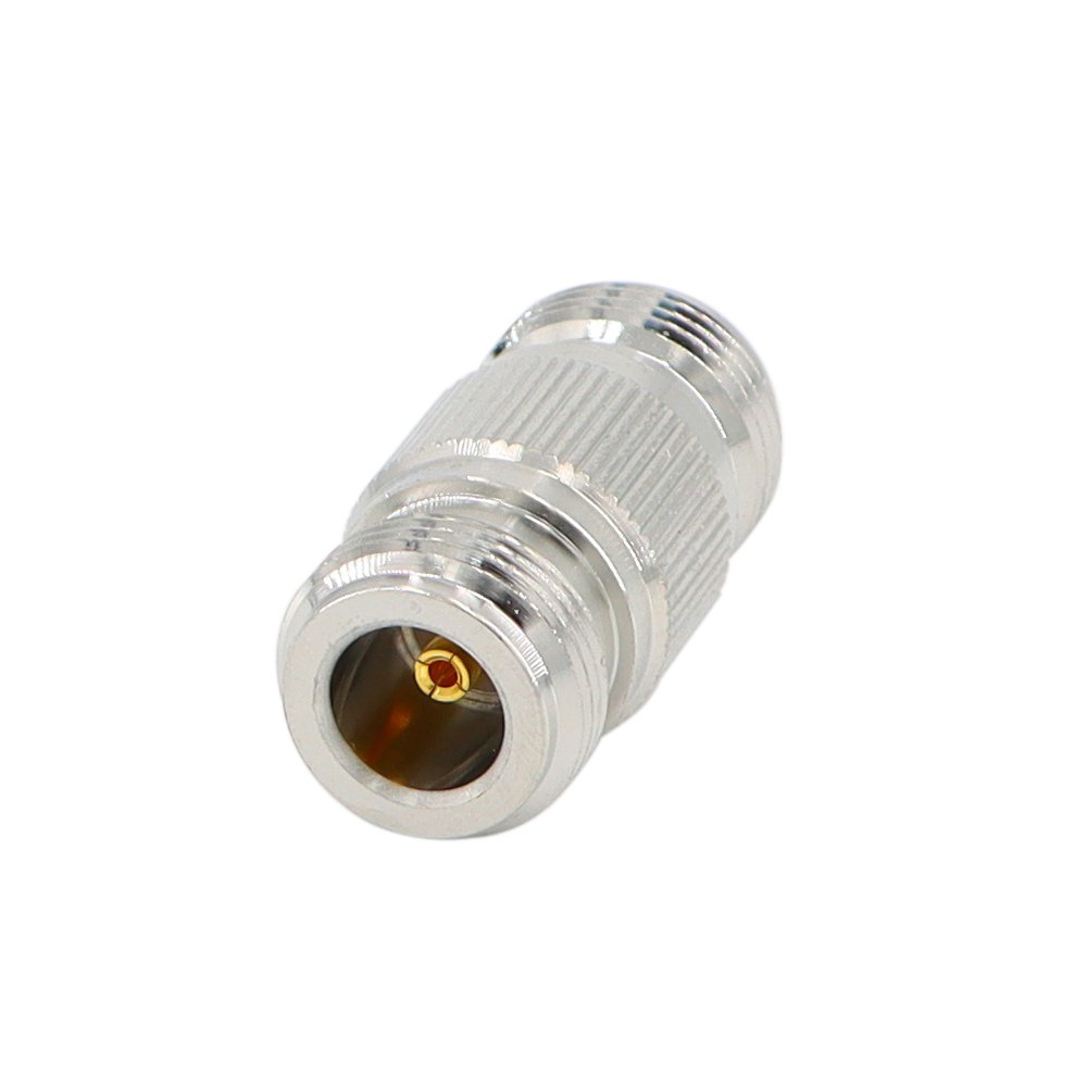 N Female to N Female Barrel Connector Coupler Adapter 50Ohm for Wilson Cell Booster WiFi Antenna CB Radio Analyzer Coaxial Cable