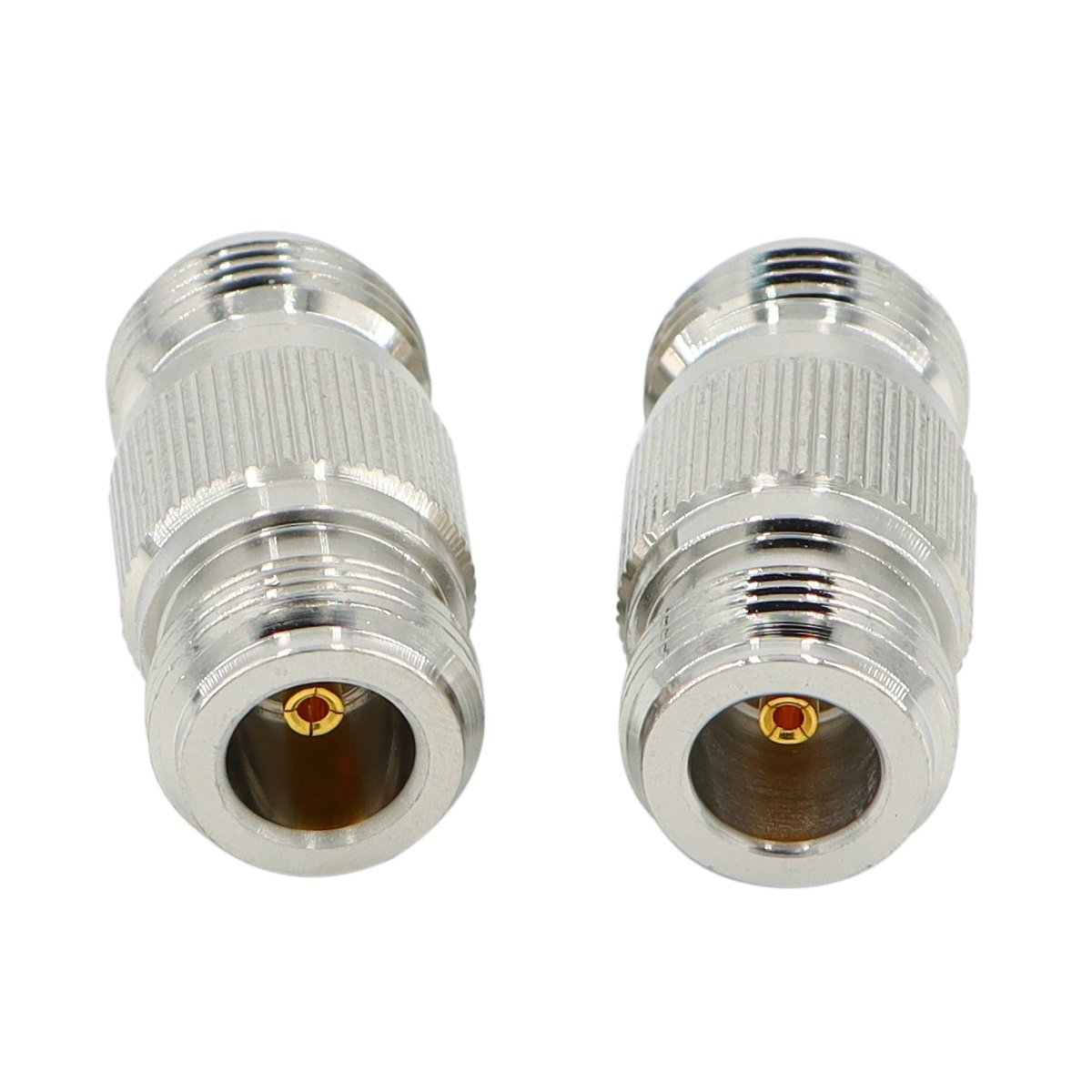 N Female to N Female Barrel Connector Coupler Adapter 50Ohm for Wilson Cell Booster WiFi Antenna CB Radio Analyzer Coaxial Cable