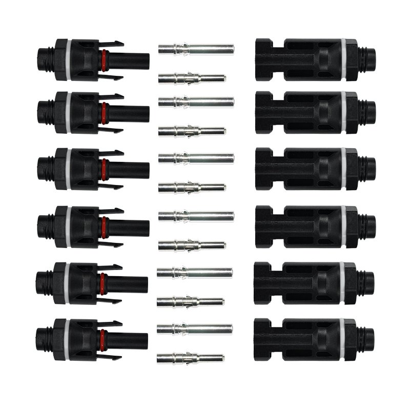 Shunkonn 1000V 1500V IP68 IP67 30A 50A DC solar pv cable wire solar panel connector for solar panel