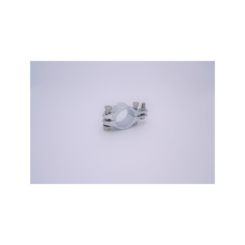 Casting Custom Railway Power Supply Overhead Contact Line Accessories Steel Support Connector Support Pipe Clamp