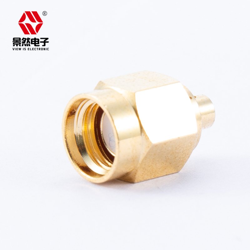 High-Frequency SMA Straight Plug Supply RG405 Semi-Rigid and Semi-Flexible 6G Low VSWR SMA Male RF Coaxial Connector