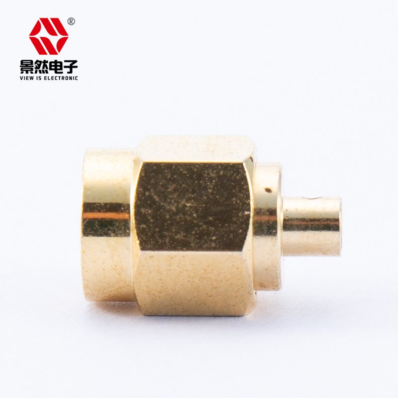 High-Frequency SMA Straight Plug Supply RG405 Semi-Rigid and Semi-Flexible 6G Low VSWR SMA Male RF Coaxial Connector
