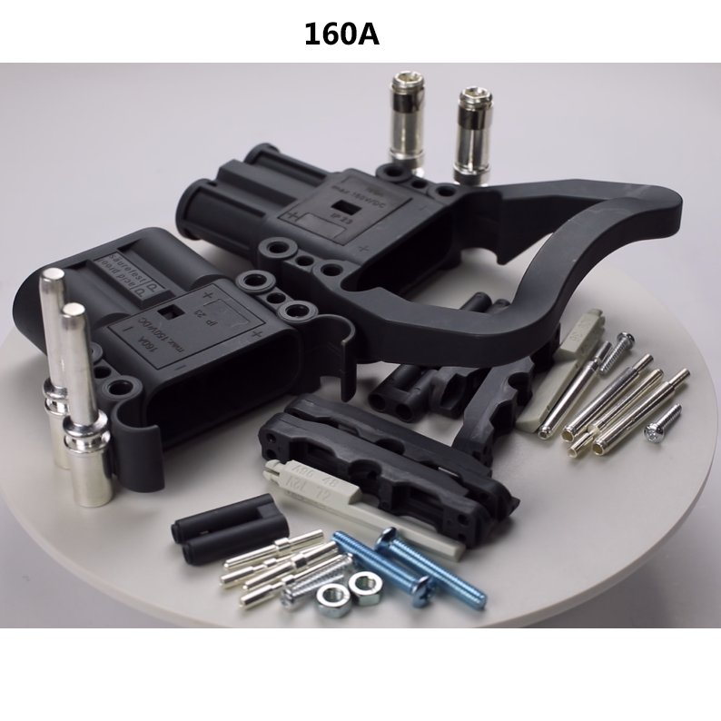 Factory Sale 80A 160A 320A 150V For REMA-Style Battery Connector Male/Female Forklift Connector Battery Charging industrial plug