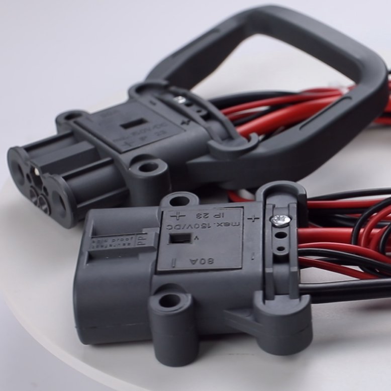 Factory Sale 80A 160A 320A 150V For REMA-Style Battery Connector Male/Female Forklift Connector Battery Charging industrial plug