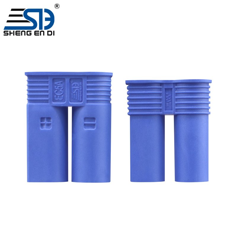 Electrical Plug EC5 Connector Power Pro Blue Shell Gold Plug Xt90 Female Black 600V for E bike