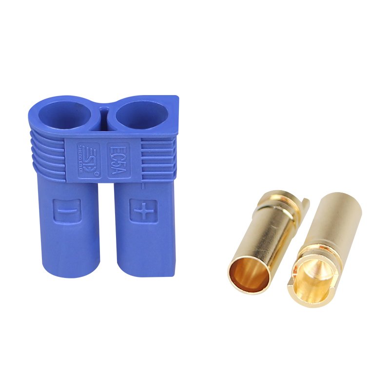 Electrical Plug EC5 Connector Power Pro Blue Shell Gold Plug Xt90 Female Black 600V for E bike