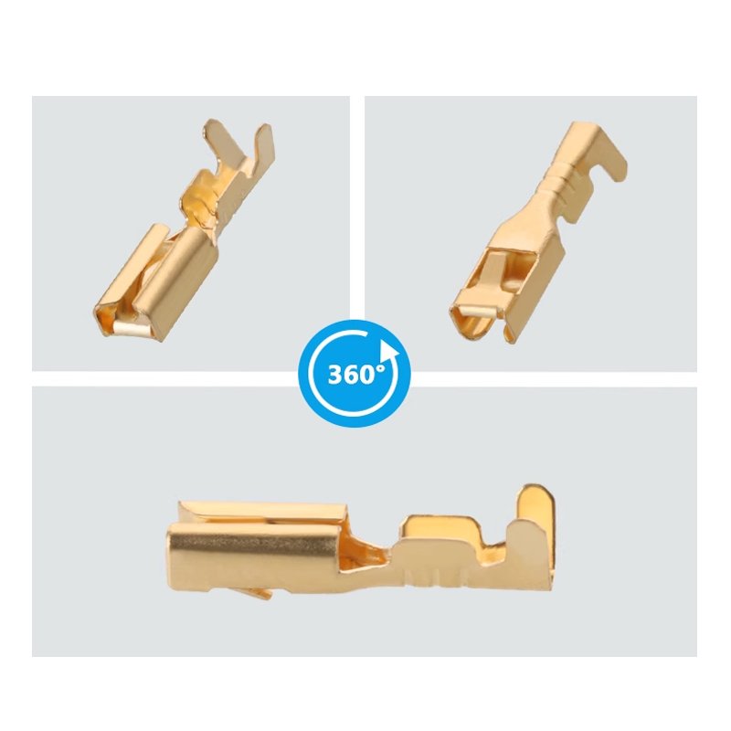 terminal brass auto Waterproof connector plug female male socket pin DJ621-E2.8x0.5A PP0102196