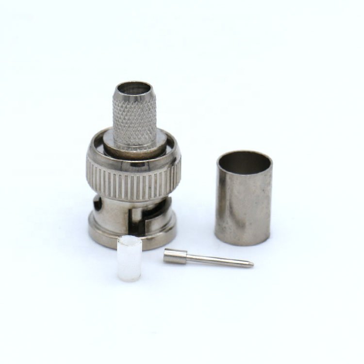 L-shaped BNC Male Plug to Female BNC Cable Adapter bnc Male cable Jack CCTV Coax Connector