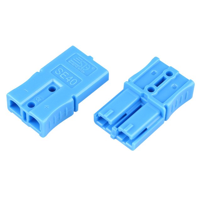 New SE 40A Forklift Battery Cable Connectors High-current battery blue connector Discharge Electric Plug Connector