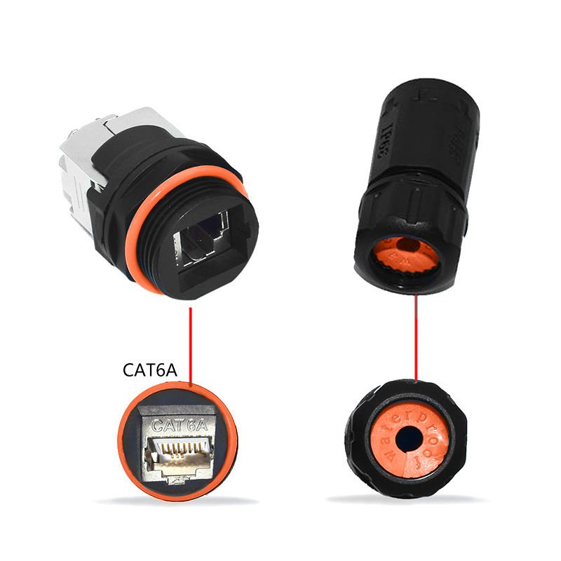Best Quality Waterproof RJ45 Connector | IP68 CAT6 | Lan Ethernet Webcam CCTV POE | Whole Sale Price | No tool need