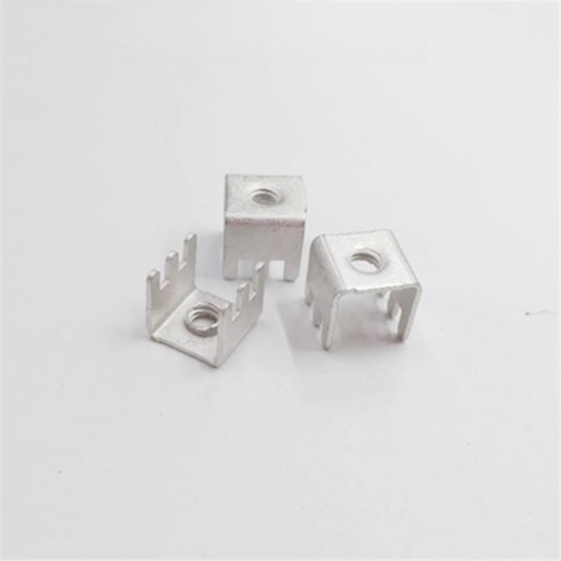 PCB4M4 welding terminal circuit board terminal base plate fixed base 6P metal pin hardware connector