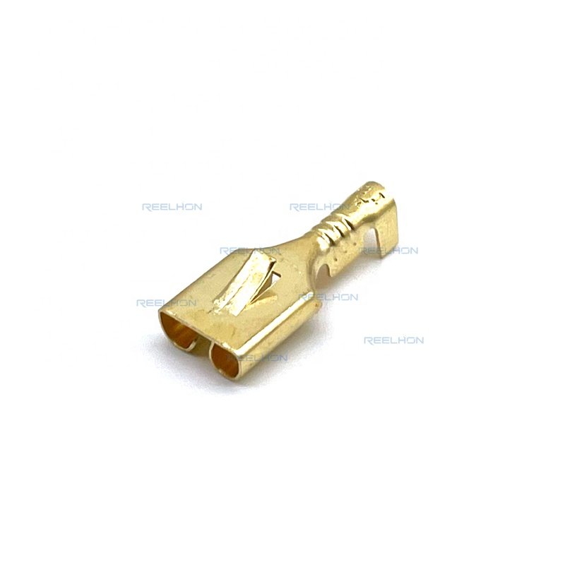 KET ST730467-1 Waterproof Terminal in Brass Wire To Wire Contact Terminal Automotive Connector DJ623-E6.3A-B-C