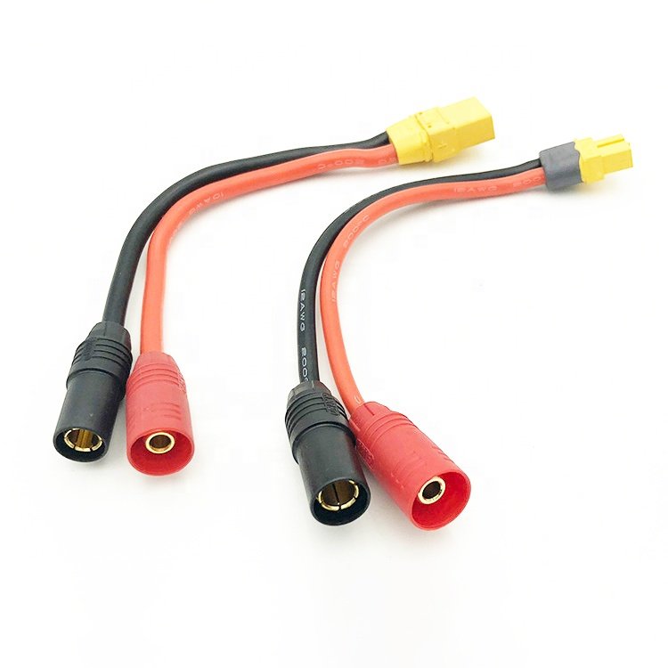 Original Amass AS150 Male Female 7mm Antispark 200A Connector Gold-Plating 7.0mm AS150 Anti Spark Bullet Terminal Plug Connector