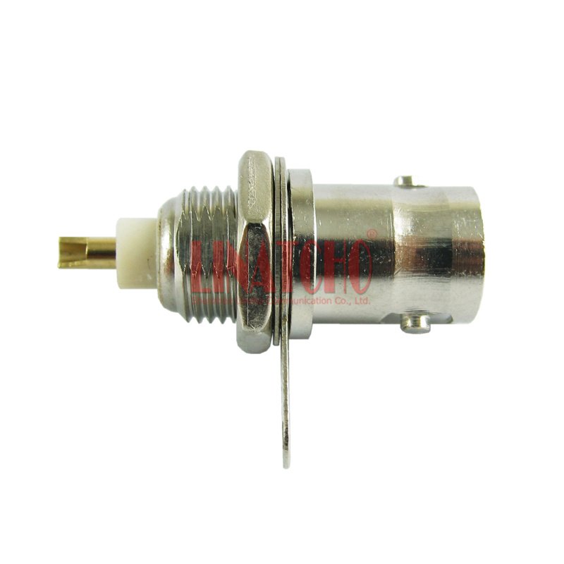 Radio Antenna Screw Nut BNC Female Jack PCB Socket Connector