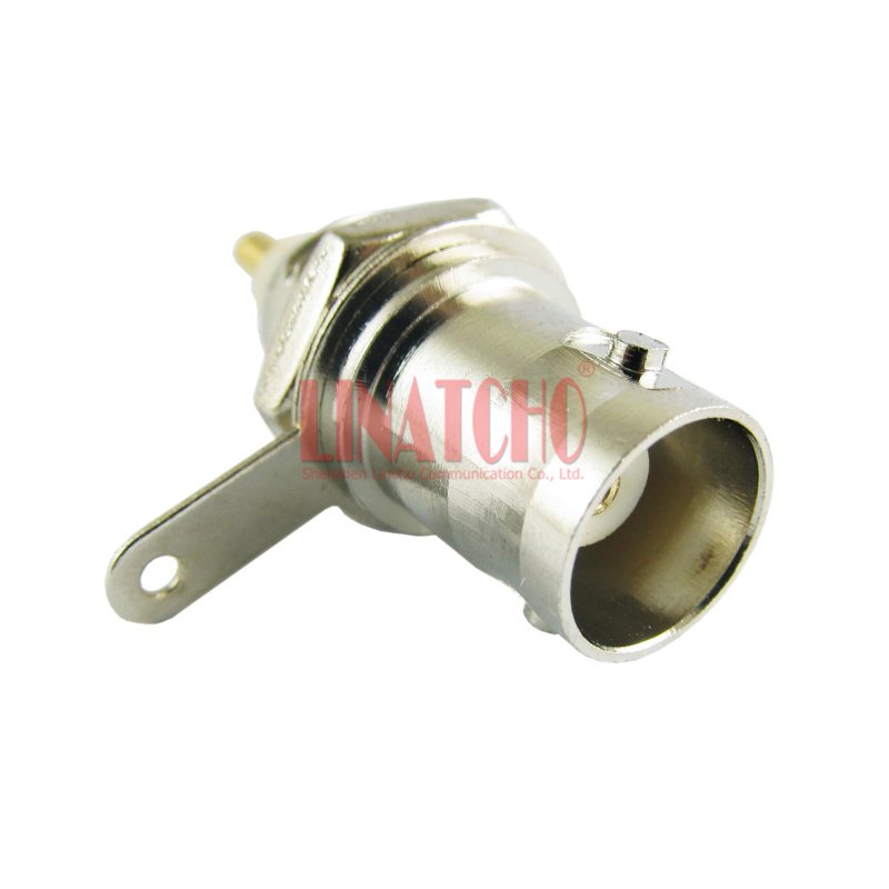 Radio Antenna Screw Nut BNC Female Jack PCB Socket Connector