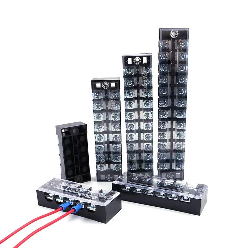 Wholesale Copper Terminal Block TB4503 600V Screw Fixed Terminal Block feed through terminal block connector