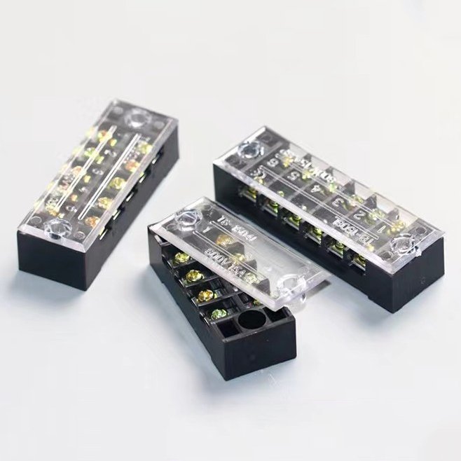 Wholesale Copper Terminal Block TB4503 600V Screw Fixed Terminal Block feed through terminal block connector