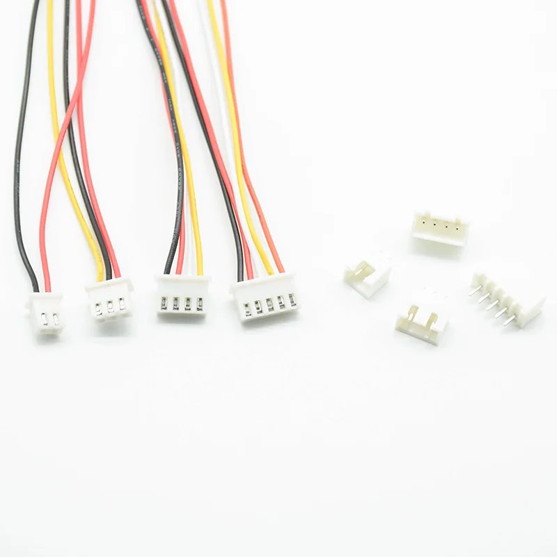 JST XH 2.54 2/3/4/5/6 Pin Pitch 2.54mm Connector male Plug Wire Cable 10cm/20cm/30cm Length 26AWG Male Female Plug Socket