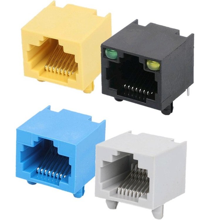 RJ45 Female 8P8C Socket RJHSE-5388 Without Magnetic RJ45 Connector
