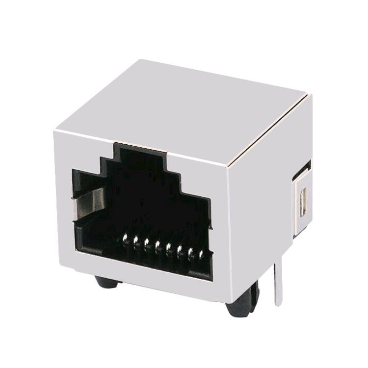 RJ45 Female 8P8C Socket RJHSE-5388 Without Magnetic RJ45 Connector