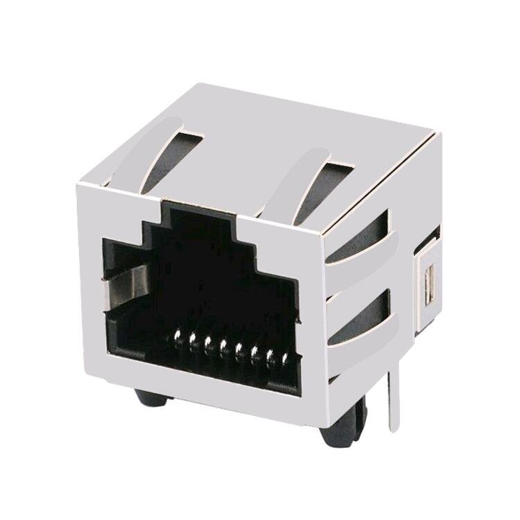 RJ45 Female 8P8C Socket RJHSE-5388 Without Magnetic RJ45 Connector