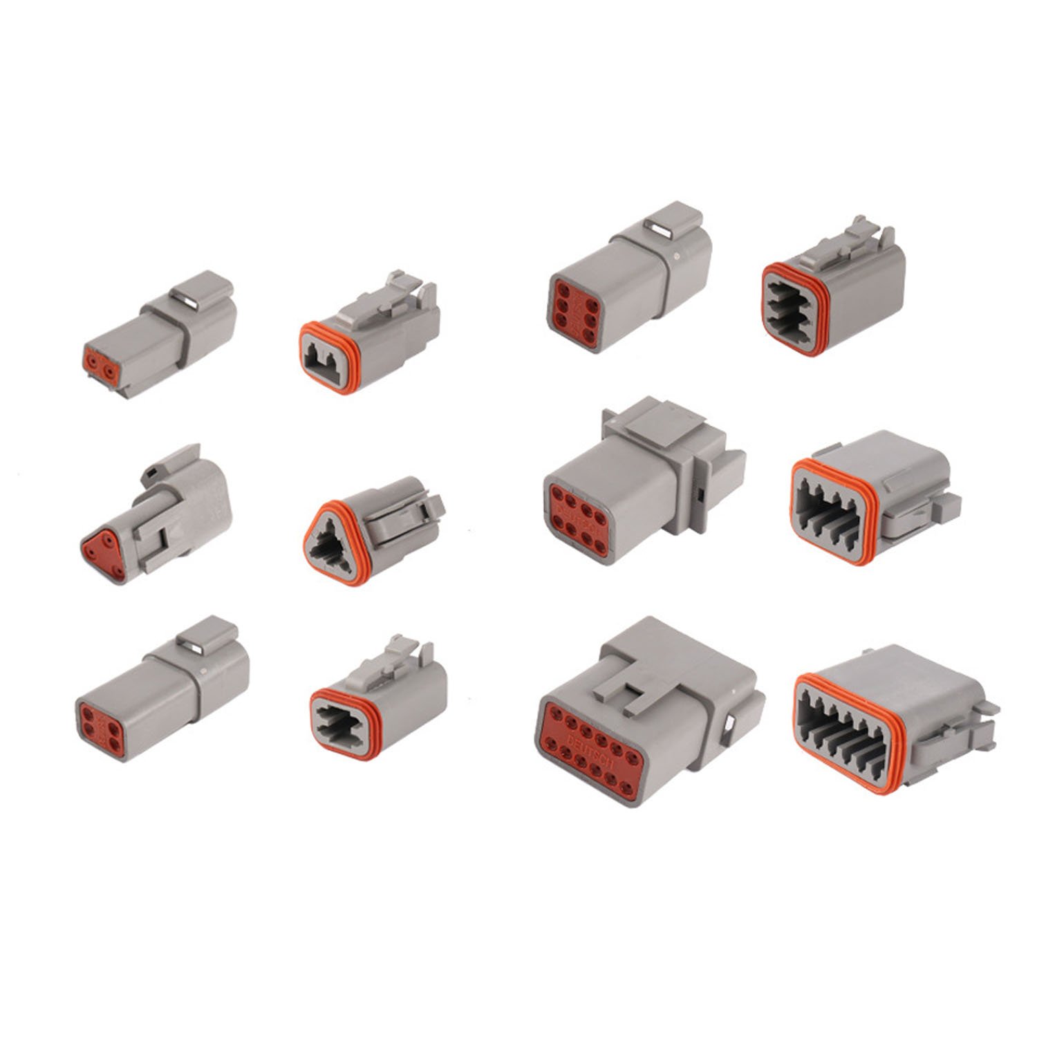 Waterproof Male Automotive Electrical Wire Connector Connectors Series