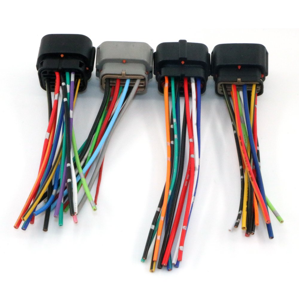Wholesale Automotive Harness ABC Fast Magnetic Amphenol Solder Seal Electrical Led Terminals Auto 10 12 Pin To Wire Connector