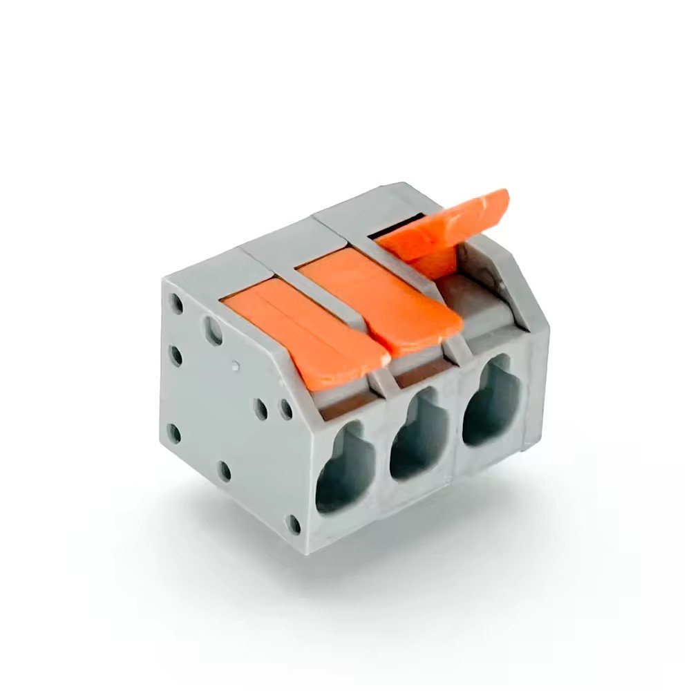 new type push in wire spring terminal blocks DG2204-5.0 DF2604-5.0 Terminal blocks connectors DEGSON