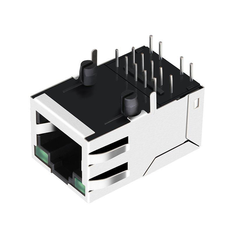 HR971169C HR871119C 0817-1A1T-11-F 100 Base-T 1 Port RJ45 Female Connector PCB