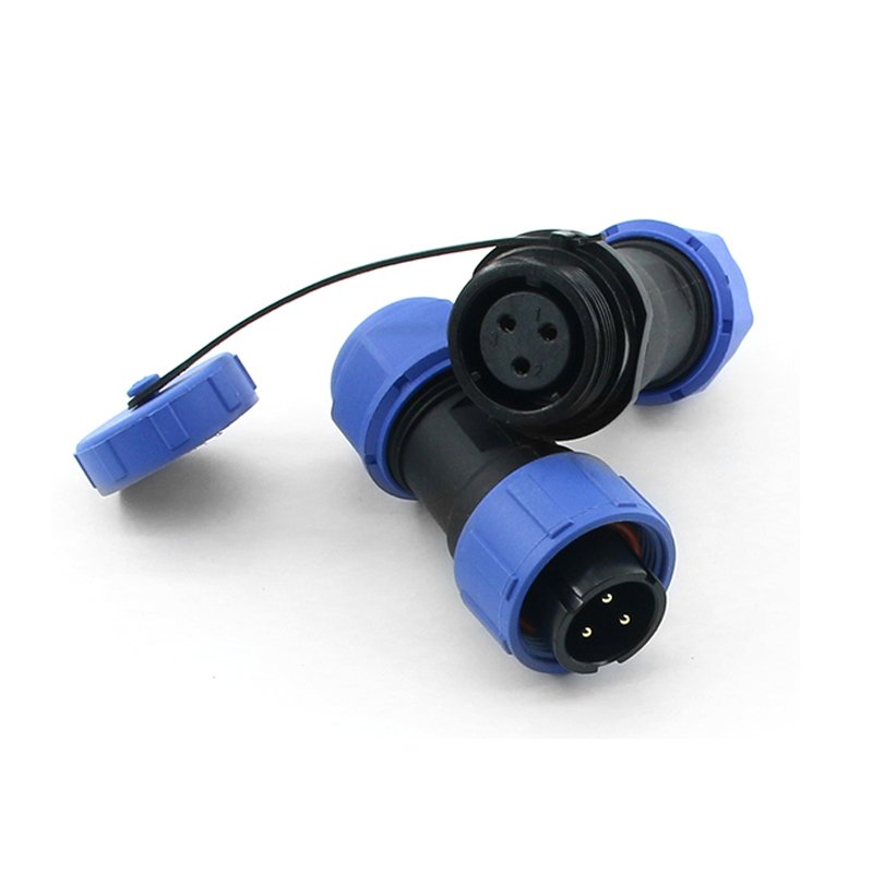 IP68 Waterproof SP13 SP17 SP21 Electrical Cable Wire Circular Connector Aviation Plug and Socket