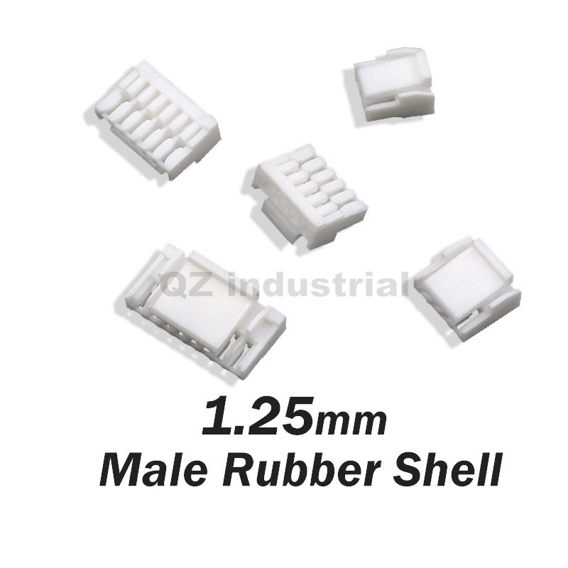 QZ GH1.25 2P 3P 4P 5P 6P 8P terminal buckle plastic shell plug GH1.25 connectors