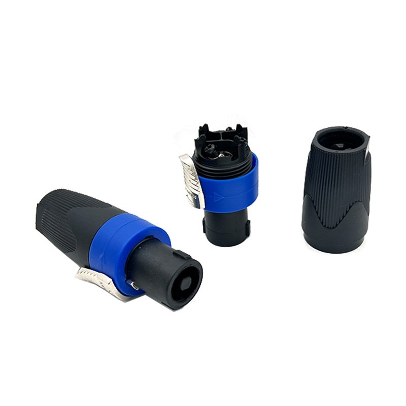 4pin Professional Audio Speaker Connector NL4FX Speakon Plug Male Connector