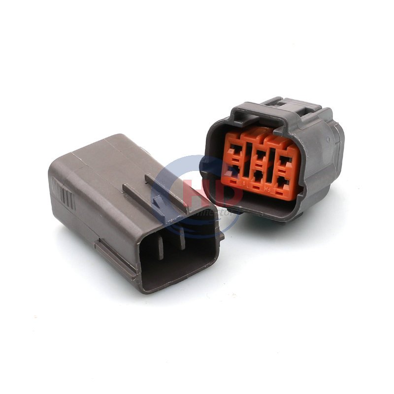 2/3/4/6/8/10/12 Way Waterproof Male Female Automotive Harness Connector 6195-0003/09/15/18/51/164/149 6195-0006/12/18/24/54/167