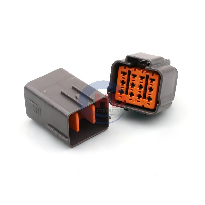2/3/4/6/8/10/12 Way Waterproof Male Female Automotive Harness Connector 6195-0003/09/15/18/51/164/149 6195-0006/12/18/24/54/167