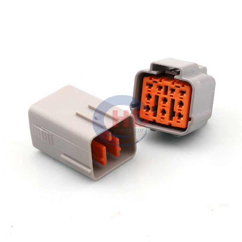 2/3/4/6/8/10/12 Way Waterproof Male Female Automotive Harness Connector 6195-0003/09/15/18/51/164/149 6195-0006/12/18/24/54/167