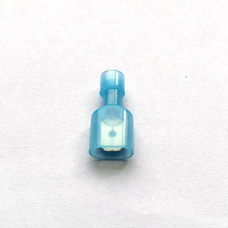 Good Price FDFN2-250 AWG16-14 Female Fully Insulated Connector Electrical Spade Nylon Wire Disconnect terminals