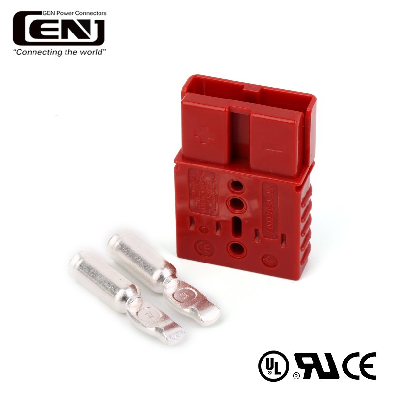 Smh sc120a 600volt auto vehicle battery connector forklift electrical terminal plug power connector