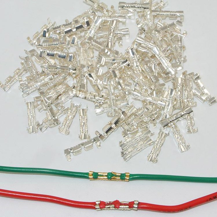 0.5-1.5mm DJ453 Long U-shaped Crimping Cold Pressing U Type Splice Cable Electric Wire Terminal Connector