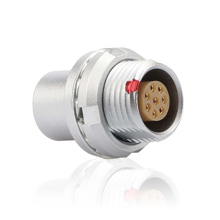fixed socket 1MZ13 Panel Mount IP68 Connectors