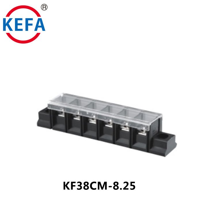 KEFA KF38CM-8.25 300V 20A 8.25mm PA66 Barrier Wire To Pcb Connector Block Terminal