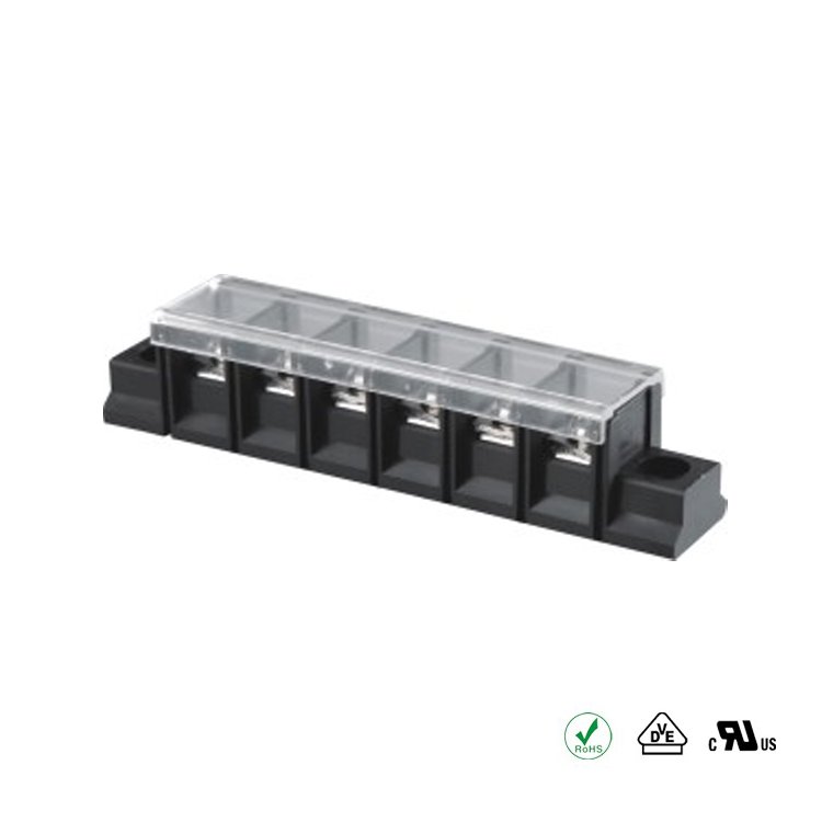 KEFA KF38CM-8.25 300V 20A 8.25mm PA66 Barrier Wire To Pcb Connector Block Terminal